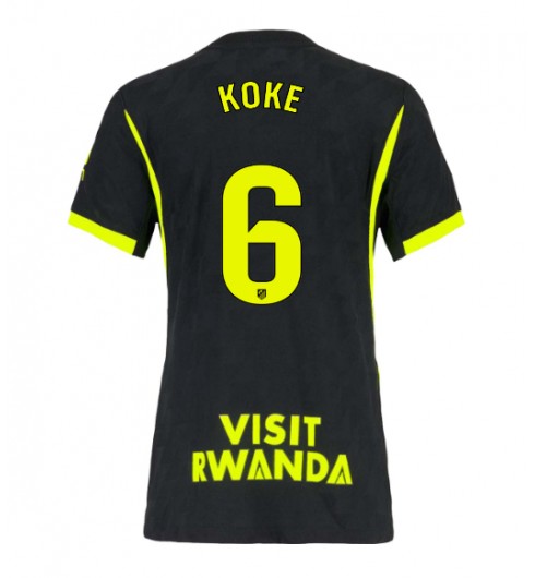 Atletico Madrid Koke #6 Venkovní Dres pro Dámské 2026-27 Krátký Rukáv Atletico Madrid Koke #6 Venkovní Dres pro Dámské 2026-27 Krátký Rukáv